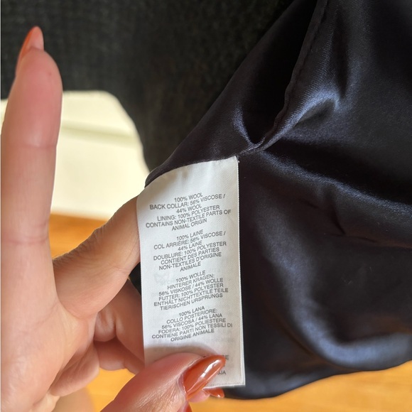 Gorgeous J Crew double breasted houndstooth coat size 0 - Picture 8 of 9